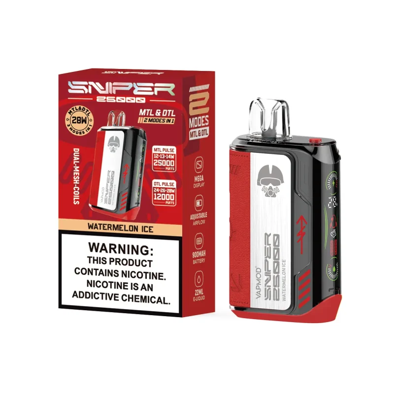 Sniper 25000 MTL&DTL Disposable Vape